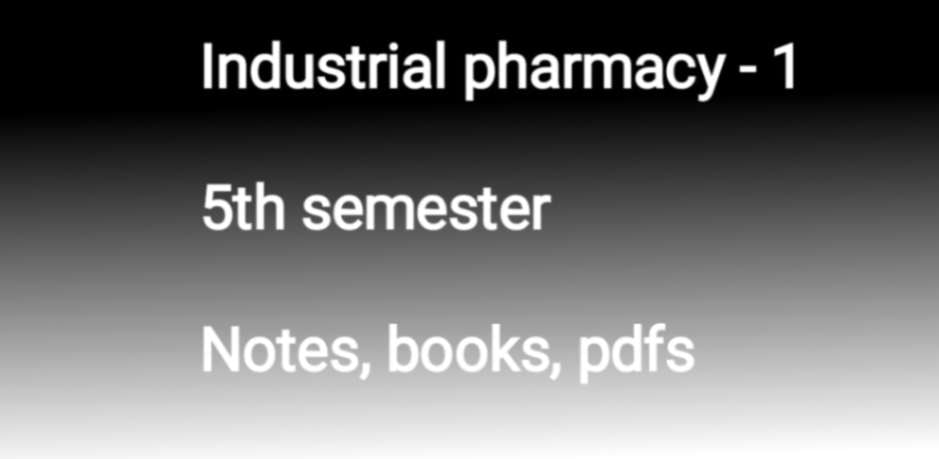 industrial pharmacy book