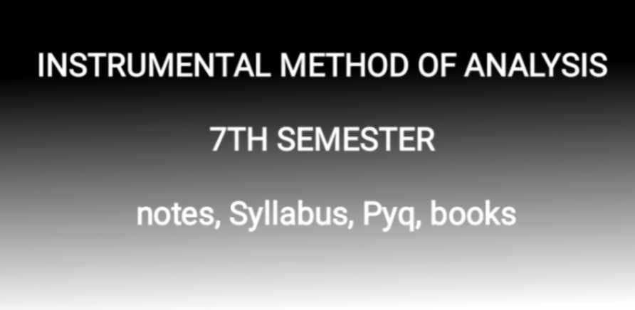 instrumental method of analysis book pdf