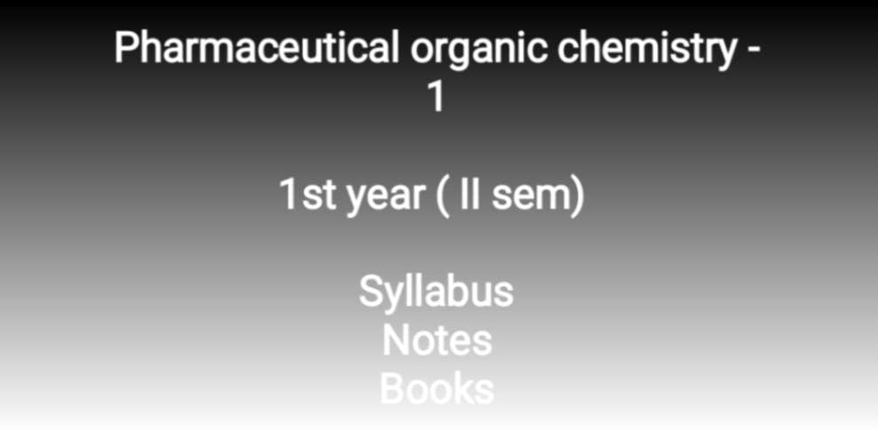pharmaceutical organic chemistry definition